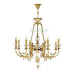 đèn chùm ý thiên thần 8 tay nến ECOTT-01