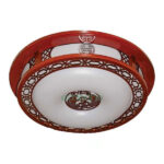 Ốp gỗ tròn cá chép