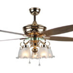 Quạt trần đèn 5 cánh eco 0045
