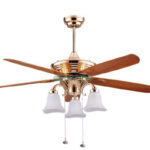 Quạt trần đèn cánh nhựa