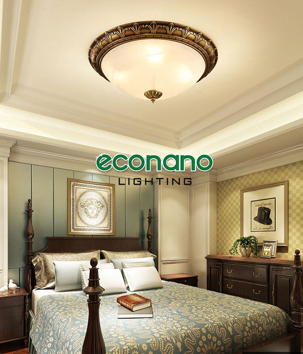 đèn đồng ốp trần hải phòng