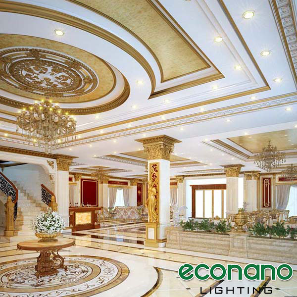 hệ thống đèn trang trí khách sạn giá rẻ quảng ninh