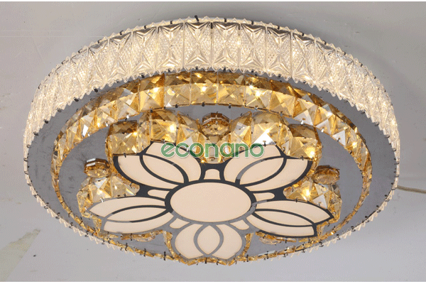 đèn ốp trần pha lê eco pl 10023